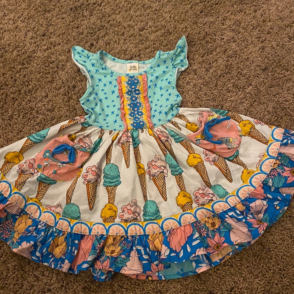 Wildflowers ice cream dress
